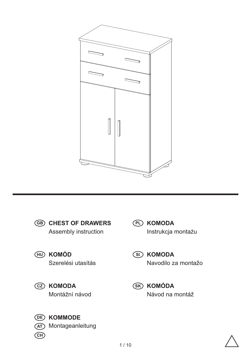 Livarno CABINET User Manual | 10 pages