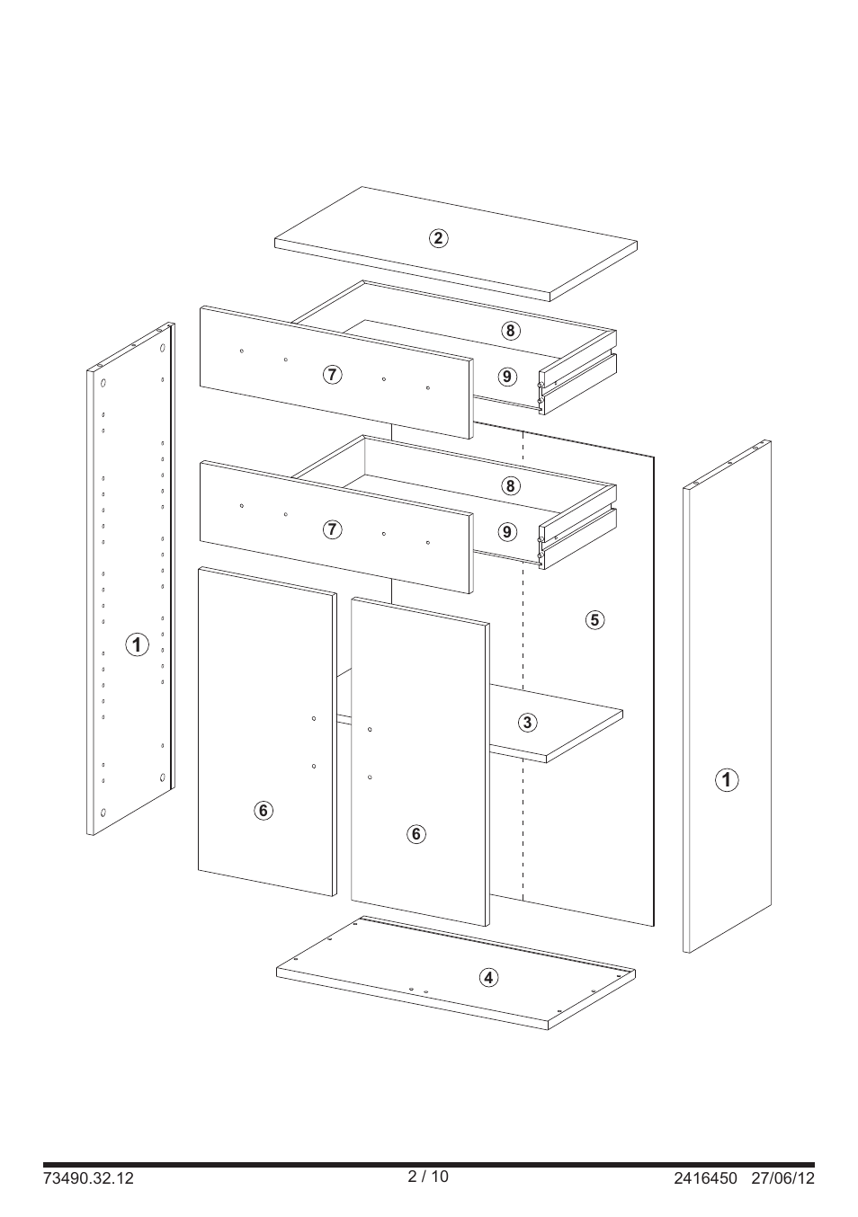 Livarno CABINET User Manual | Page 2 / 10