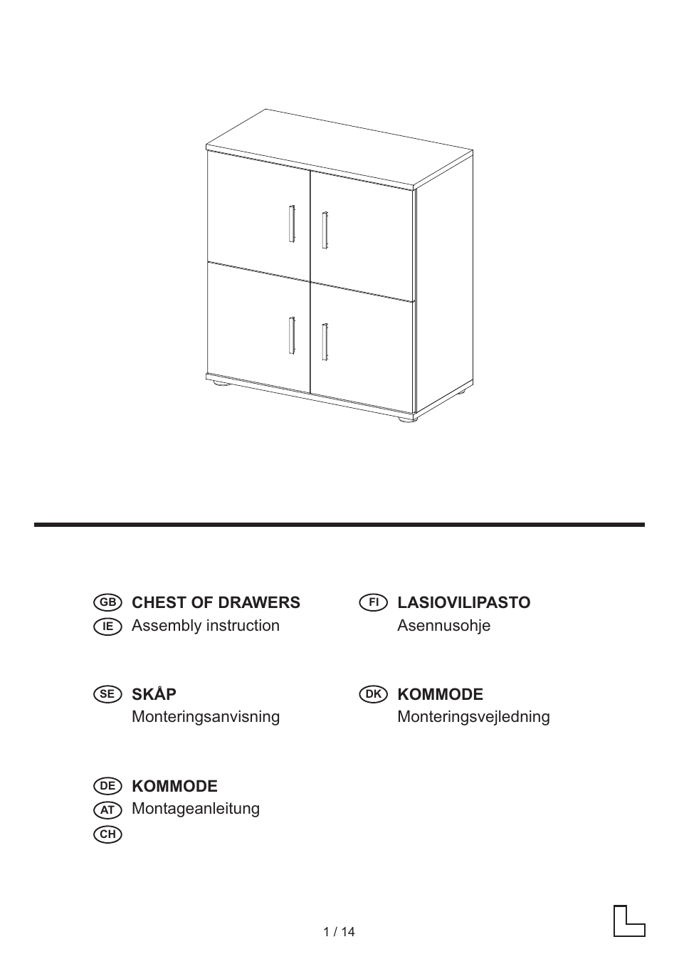 Livarno CABINET User Manual | 14 pages