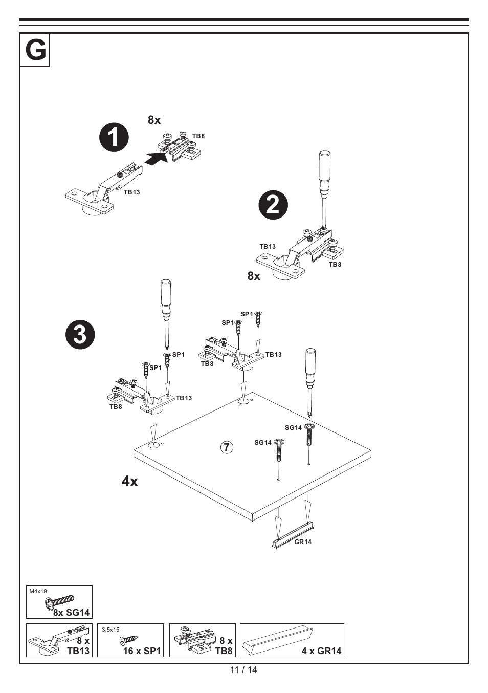 Livarno CABINET User Manual | Page 11 / 14