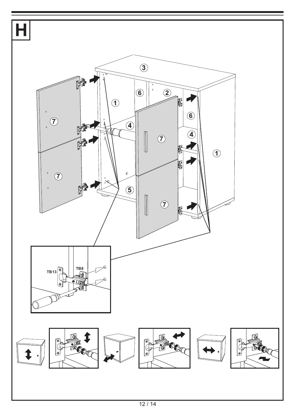 Livarno CABINET User Manual | Page 12 / 14