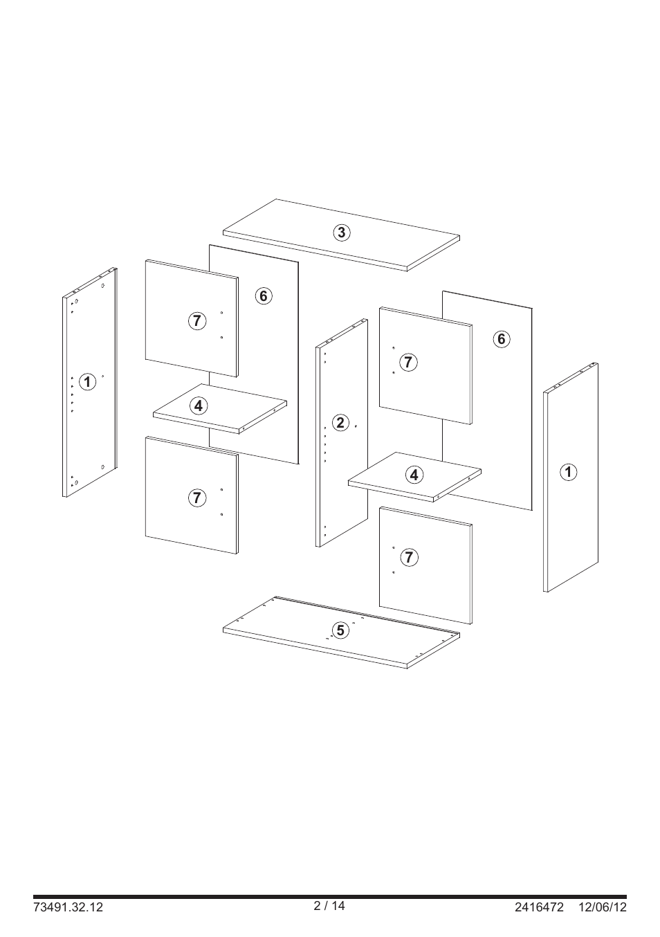 Livarno CABINET User Manual | Page 2 / 14