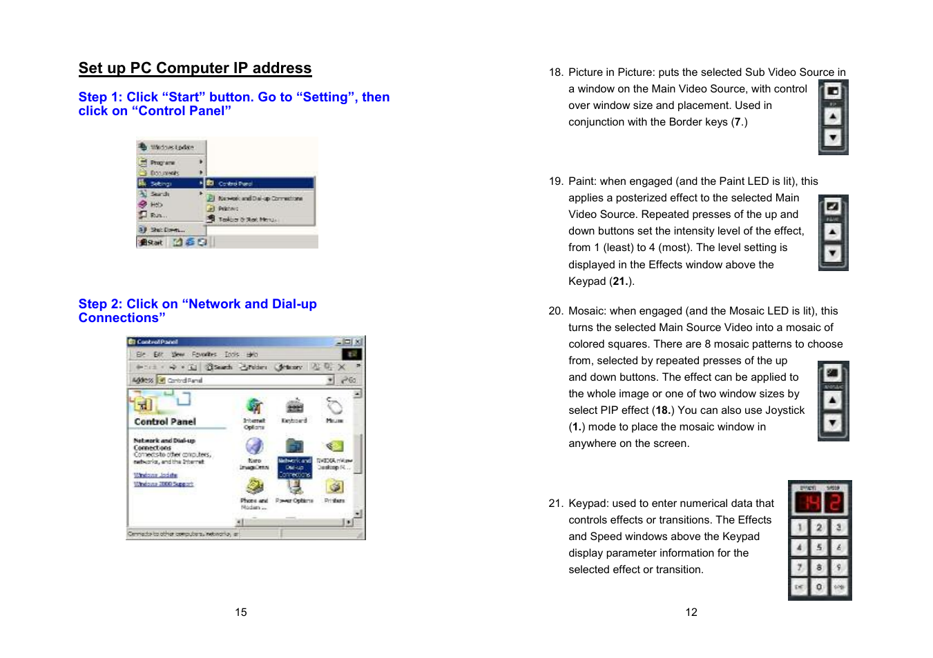 Datavideo RMC-120 User Manual | Page 13 / 14