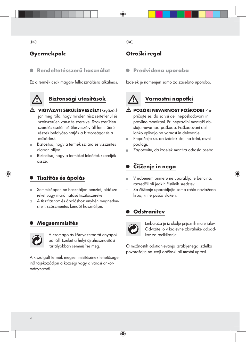 Livarno Z31195 User Manual | Page 4 / 9