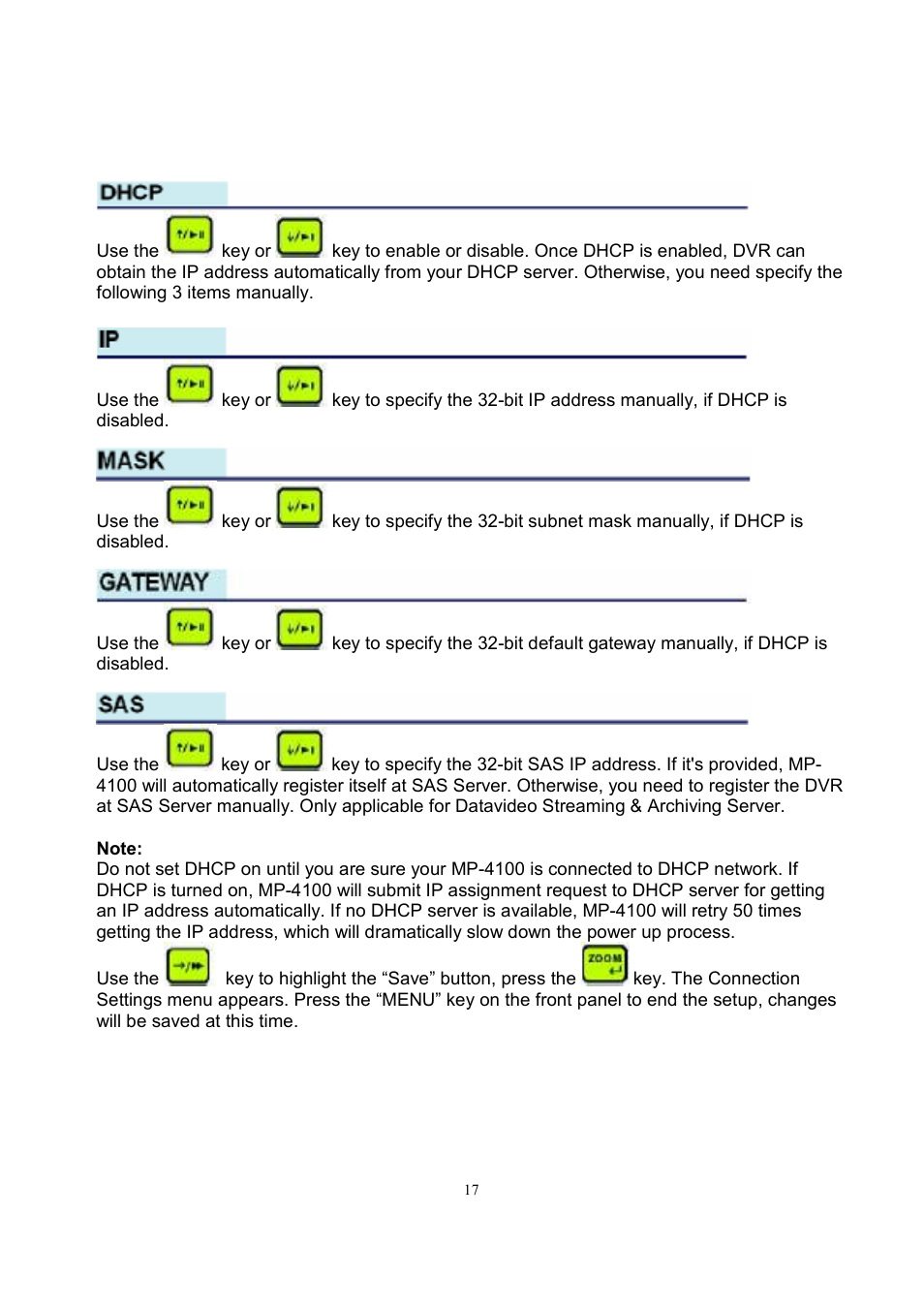 Datavideo MP-4100 User Manual | Page 18 / 46