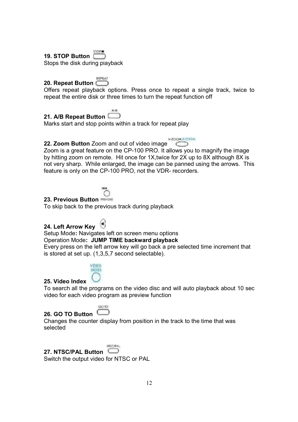 Datavideo CP-100 PRO User Manual | Page 13 / 30