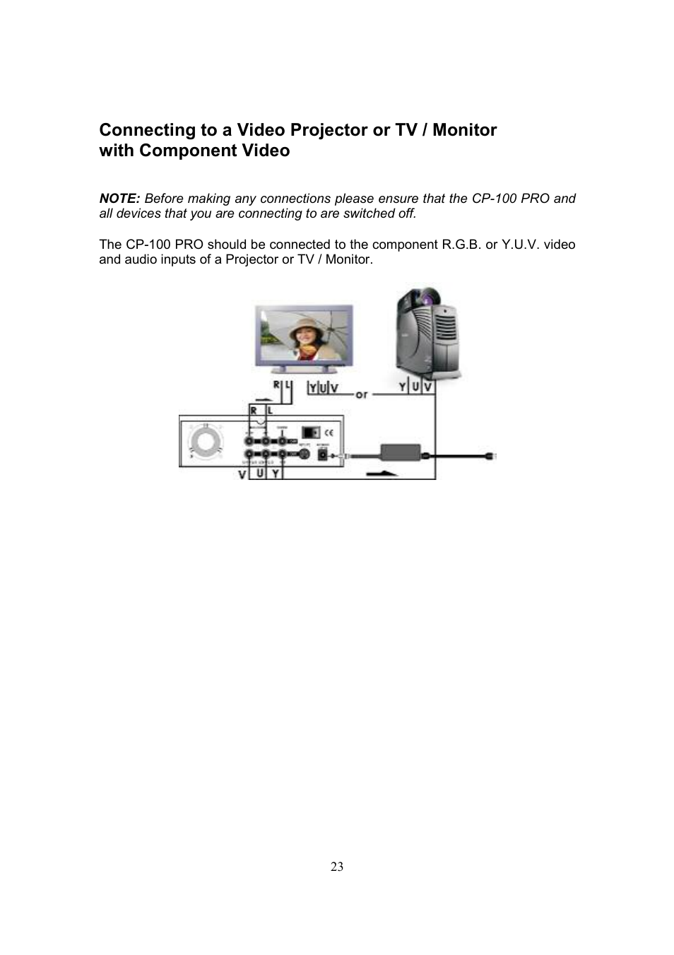 Datavideo CP-100 PRO User Manual | Page 24 / 30