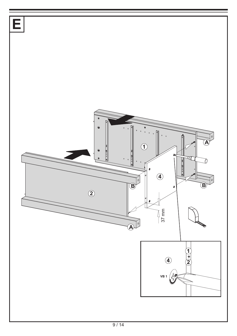 Livarno CHEST OF DRAWERS User Manual | Page 9 / 14