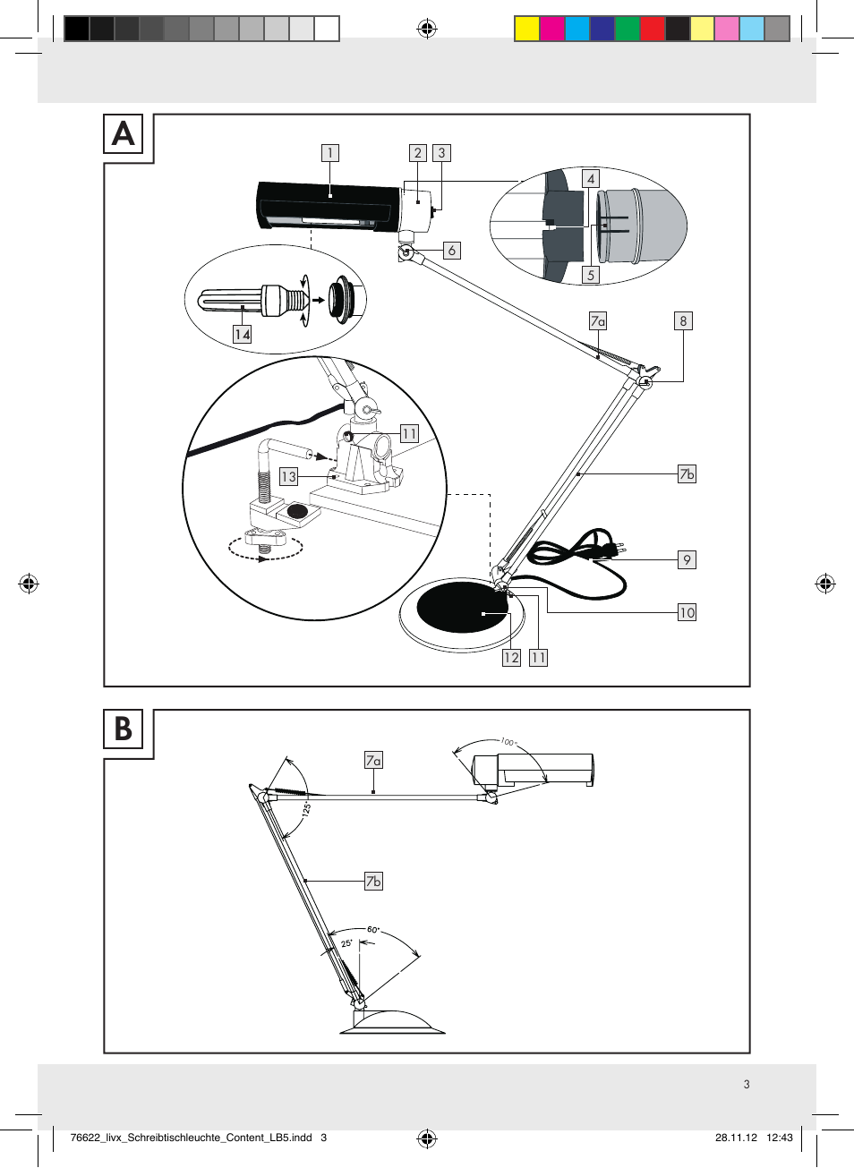 Livarno Z31317A-BS / Z31317B-BS / Z31317C-BS User Manual | Page 3 / 24