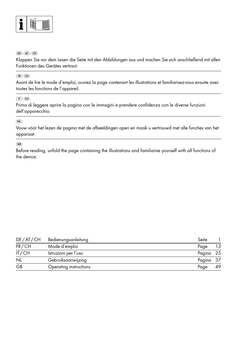 Livarno LSHB 150 A1 User Manual | Page 2 / 64