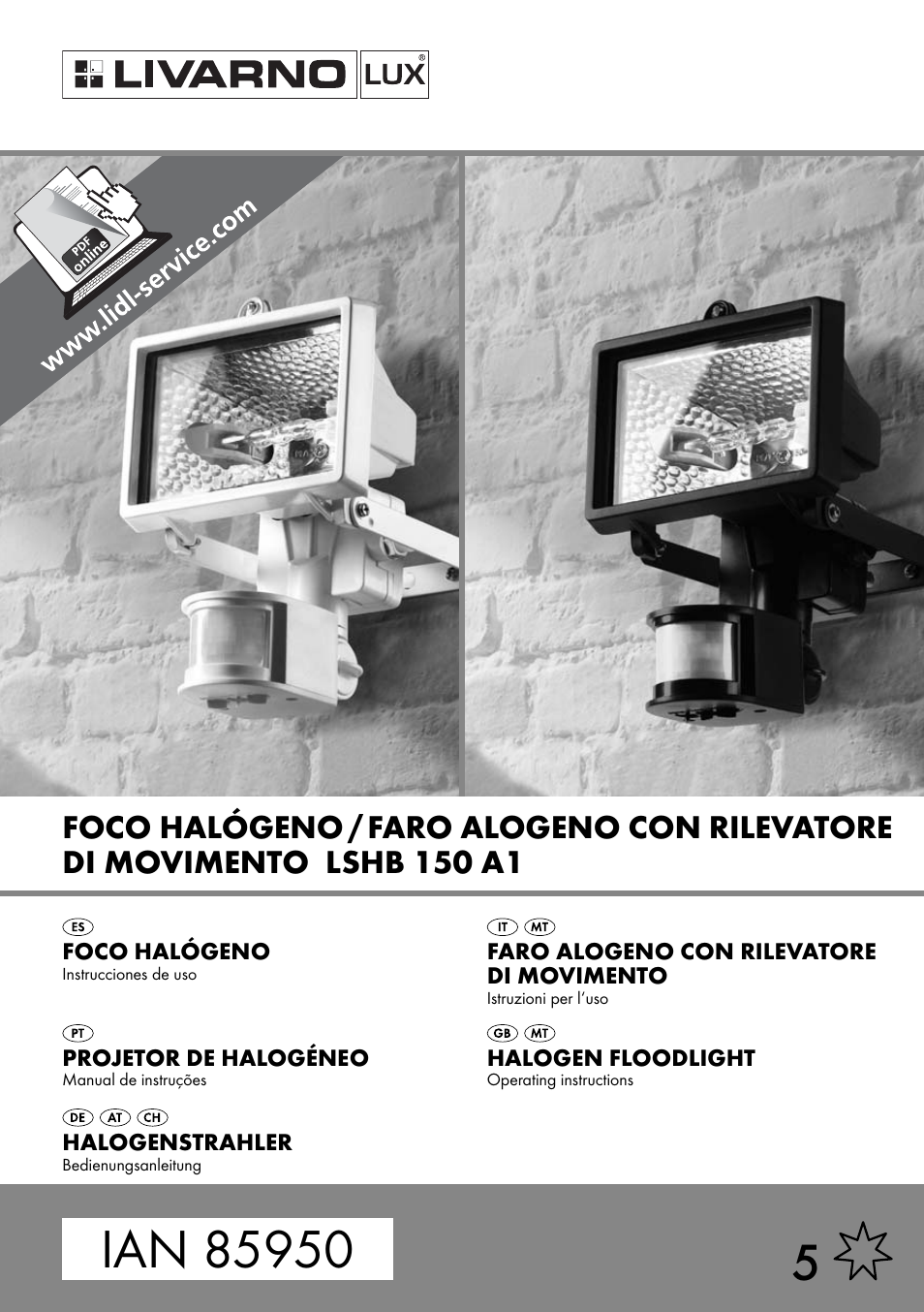 Livarno LSHB 150 A1 User Manual | 64 pages