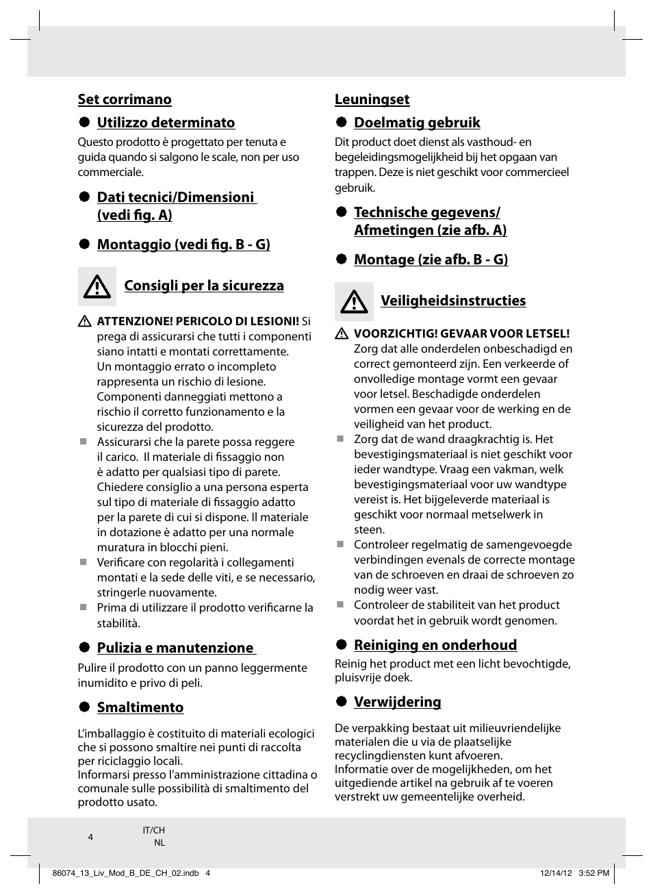 Livarno Z31415B User Manual | Page 4 / 7