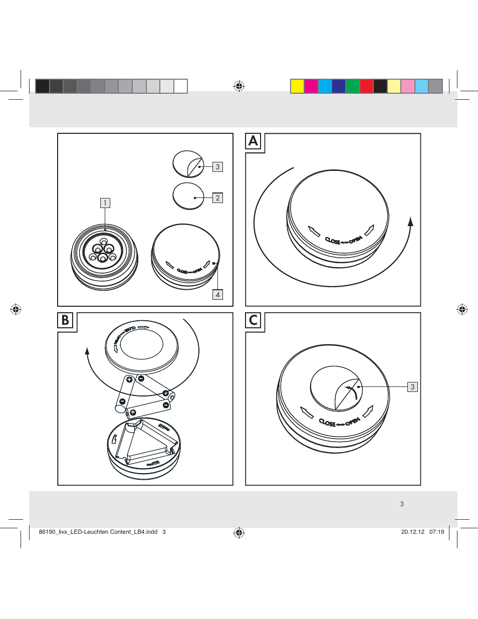 Livarno Z31124A Z31124B User Manual | Page 3 / 37