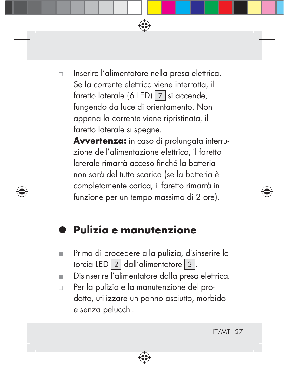 Pulizia e manutenzione | Livarno Z31330-BS User Manual | Page 27 / 65