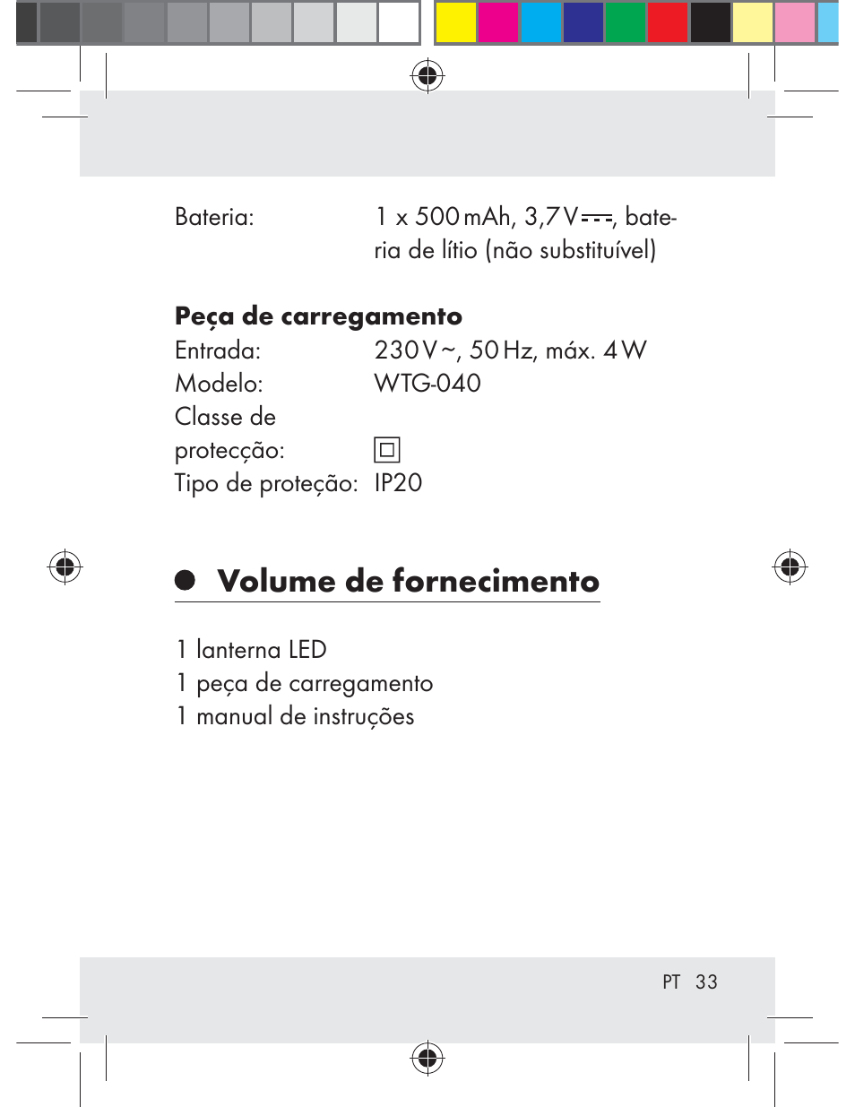 Volume de fornecimento | Livarno Z31330-BS User Manual | Page 33 / 65