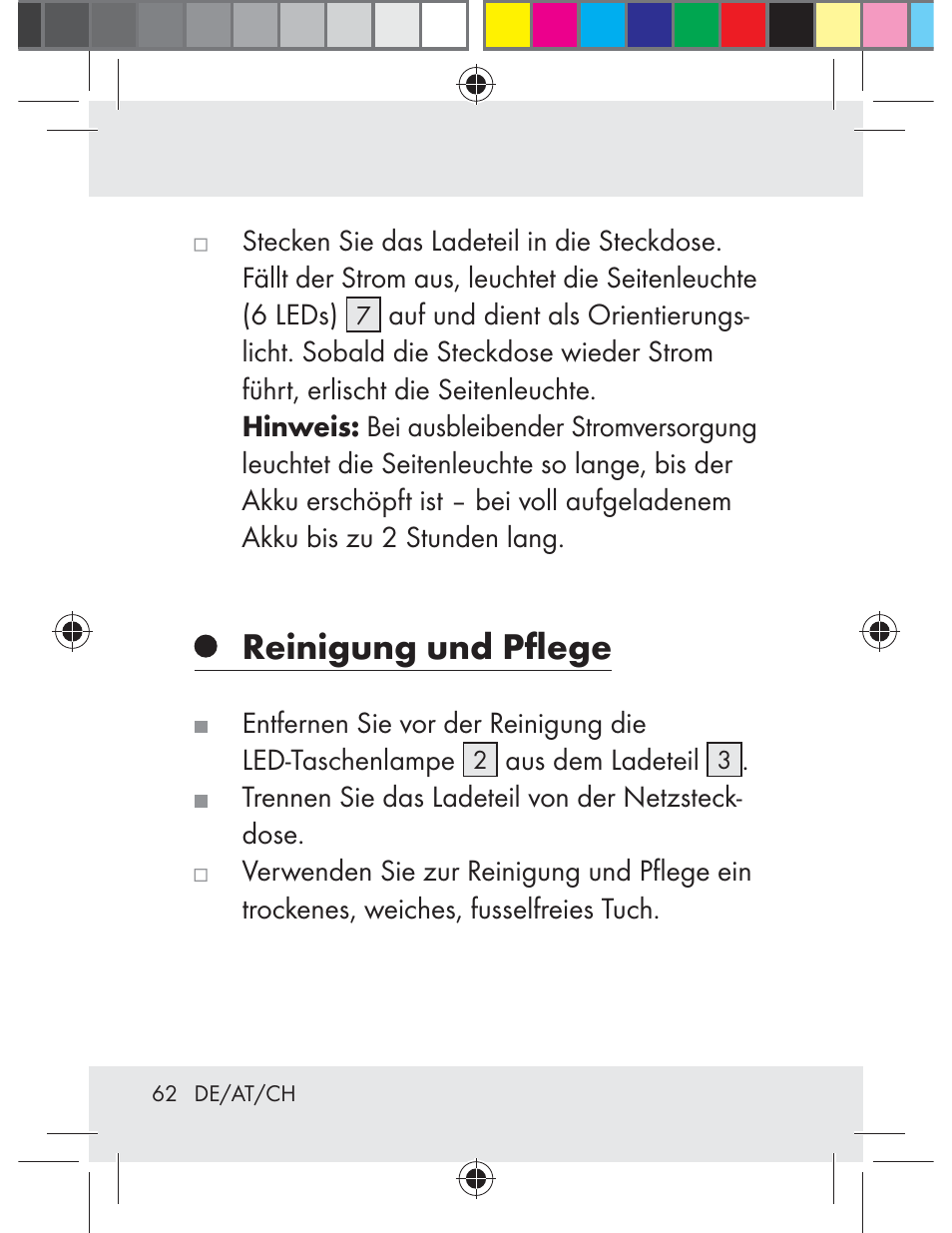 Reinigung und pﬂege | Livarno Z31330-BS User Manual | Page 62 / 65