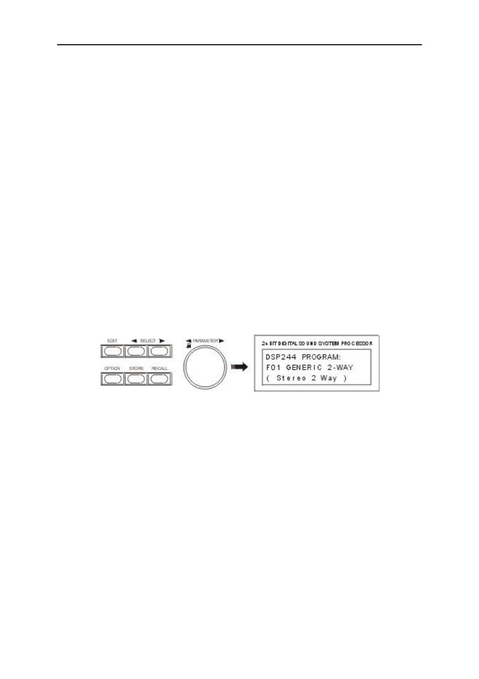Configurations of the dsp 244 | Dynacord DSP 244 User Manual | Page 13 / 51