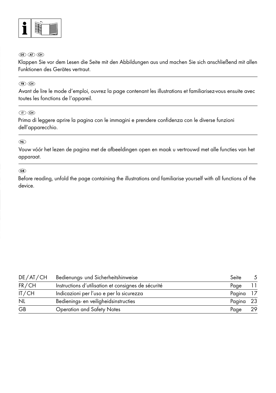 Livarno 3077-025L User Manual | Page 2 / 36