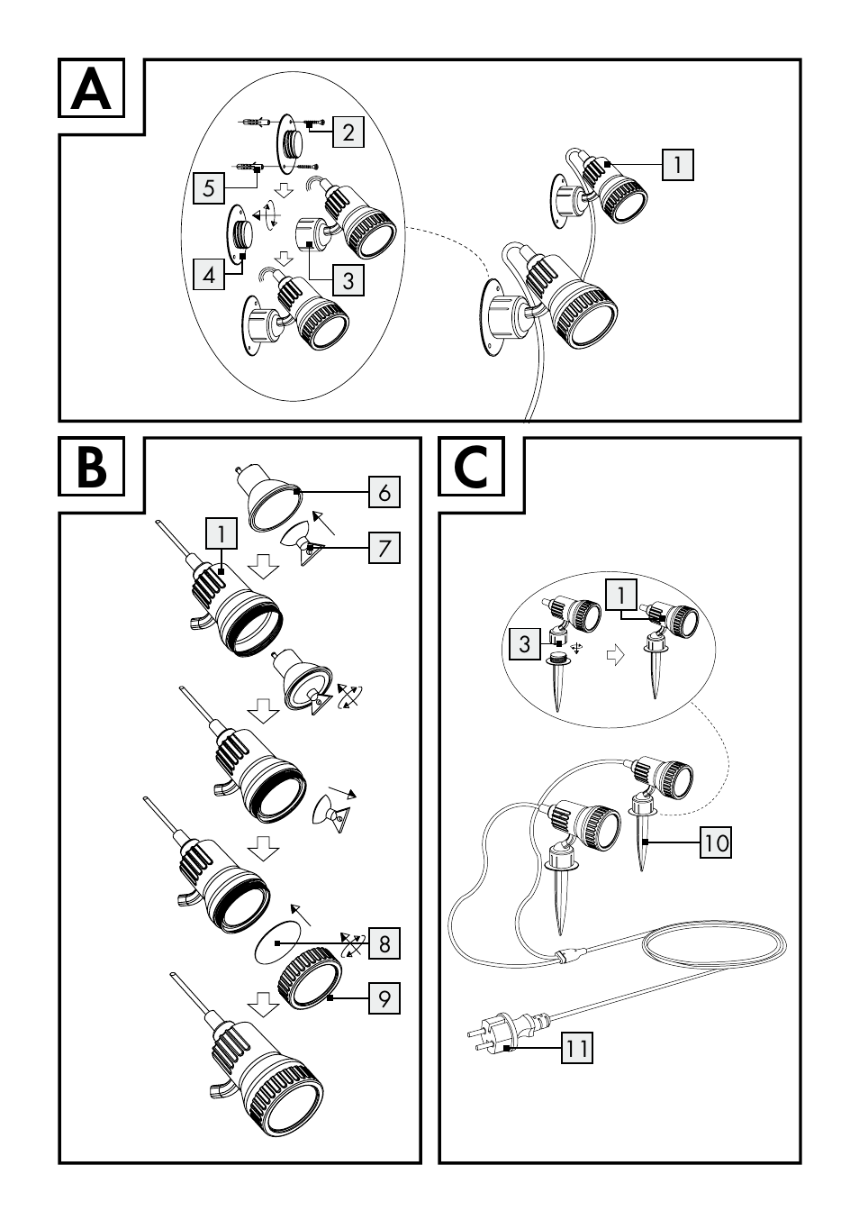 Ab c | Livarno 3077-025L User Manual | Page 3 / 36