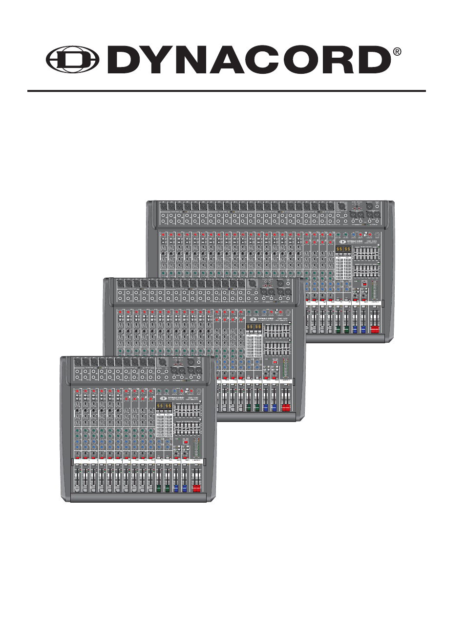 Dynacord Compact Mixing System 1600 User Manual | 80 pages