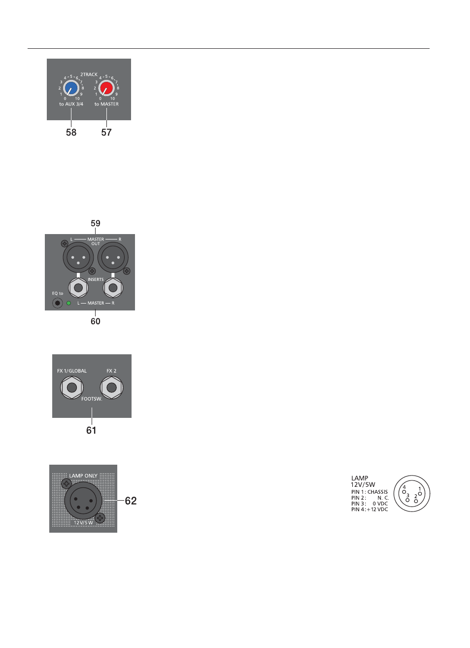 Master | Dynacord Compact Mixing System 1600 User Manual | Page 43 / 80