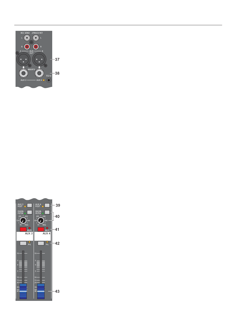 Aux3&4 / master | Dynacord Compact Mixing System 1600 User Manual | Page 63 / 80