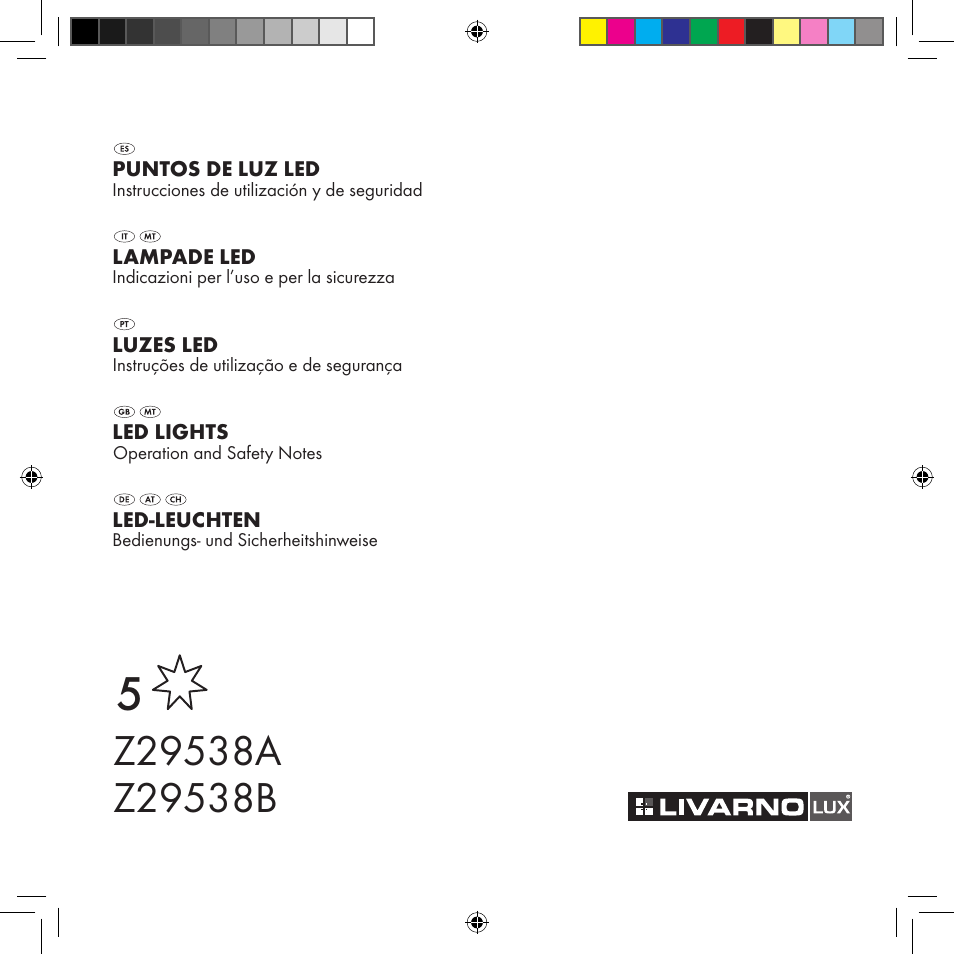 Livarno Z29538A Z29538B User Manual | 19 pages