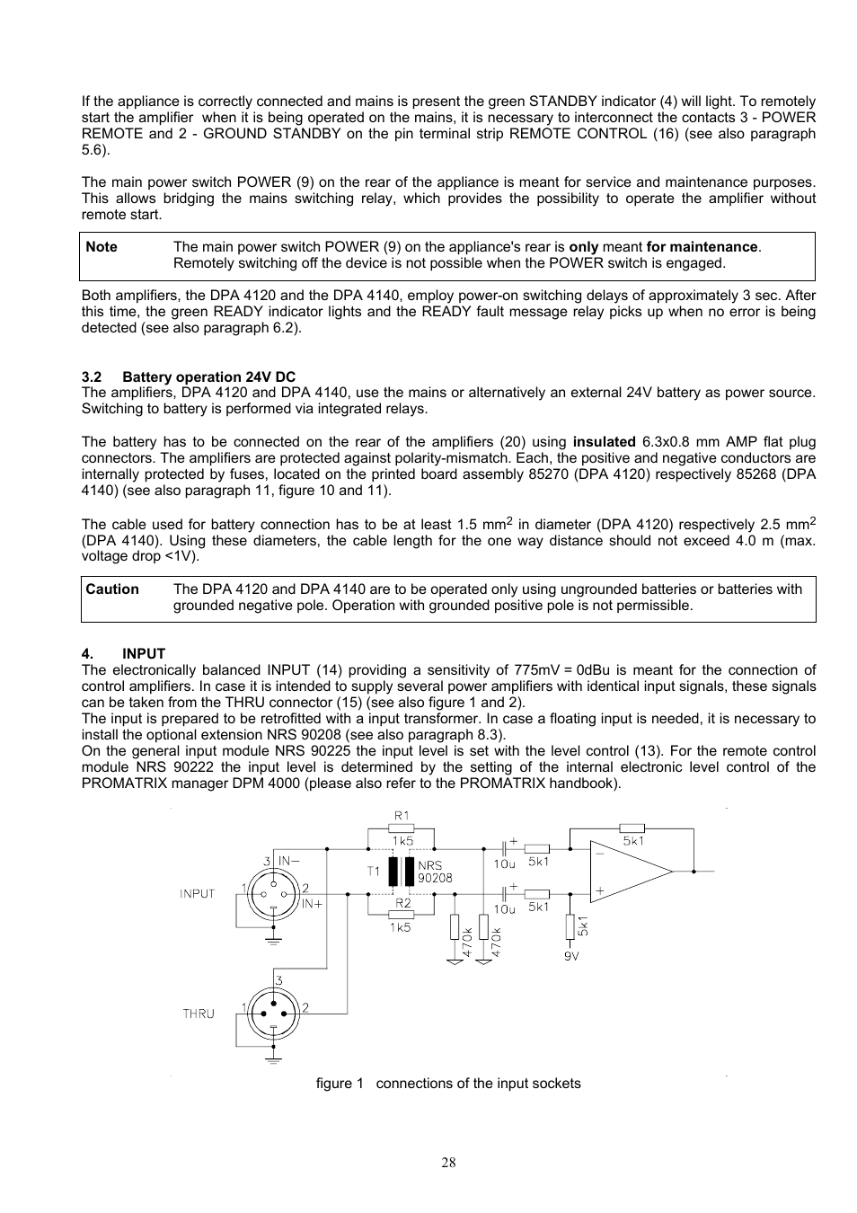 Dynacord DPA 4120 User Manual | Page 28 / 72