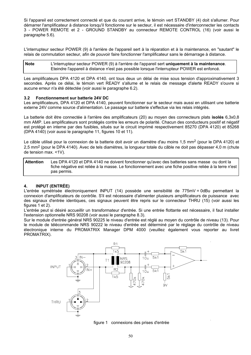 Dynacord DPA 4120 User Manual | Page 50 / 72