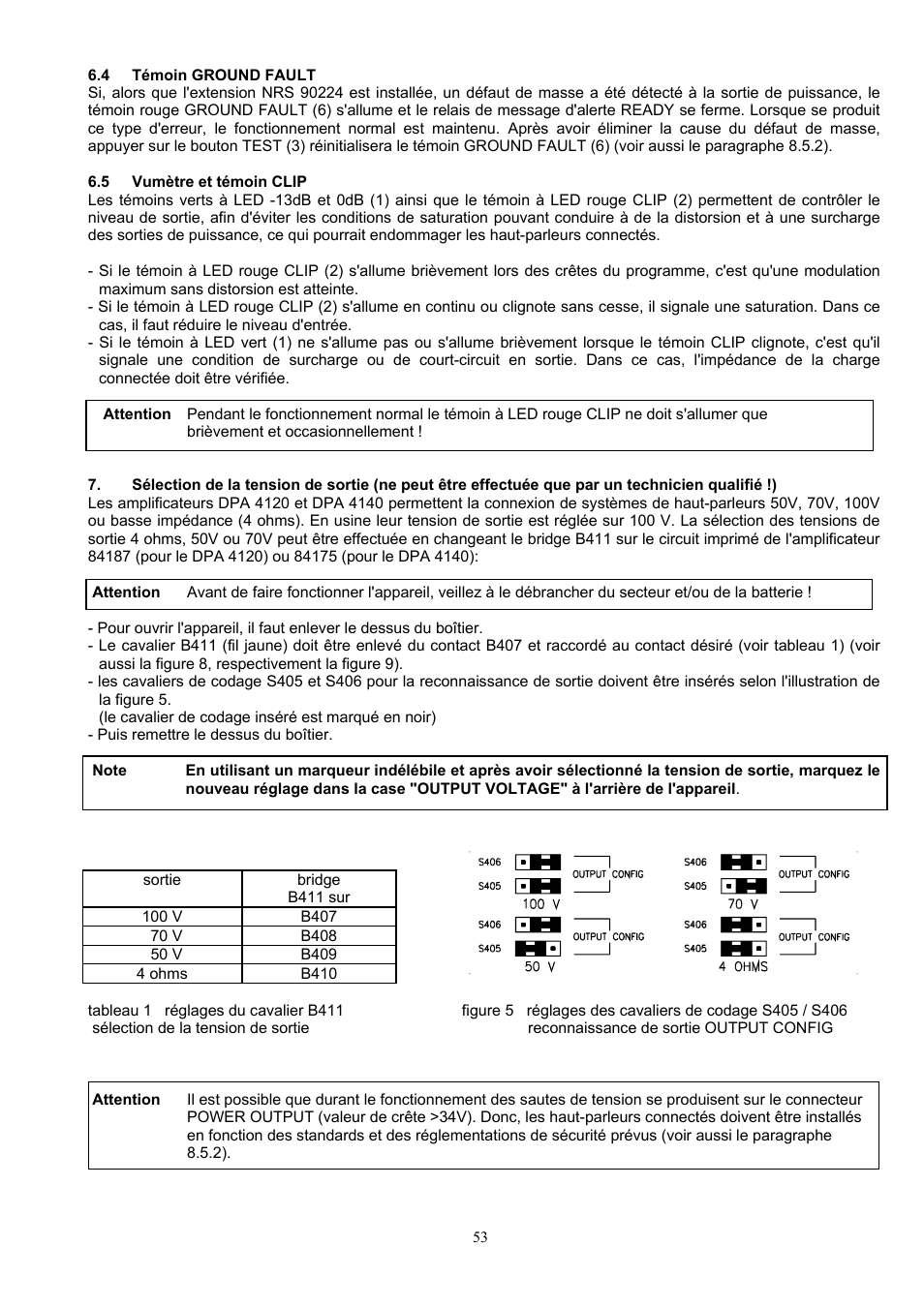 Dynacord DPA 4120 User Manual | Page 53 / 72