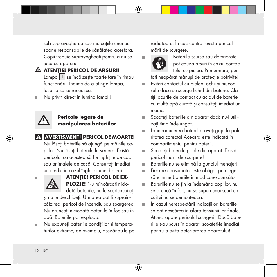Livarno Z31336 User Manual | Page 12 / 16