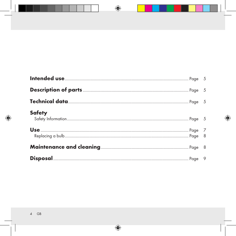 Livarno Z31336 User Manual | Page 4 / 16