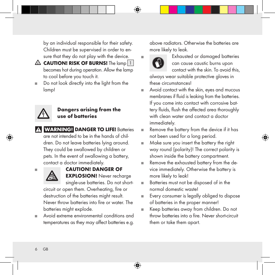 Livarno Z31336 User Manual | Page 6 / 16