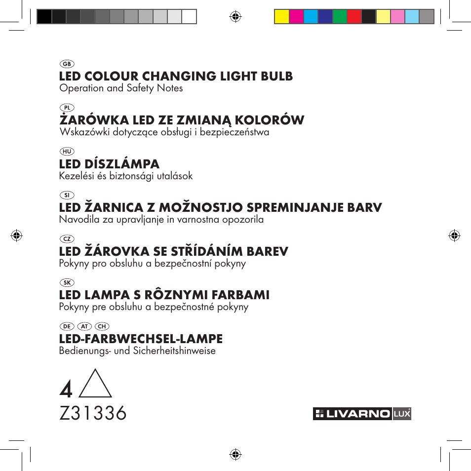 Livarno Z31336 User Manual | 47 pages