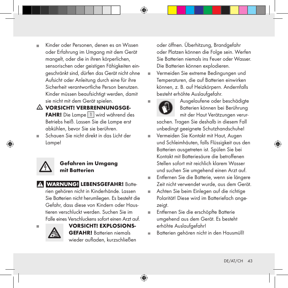 Livarno Z31336 User Manual | Page 43 / 47