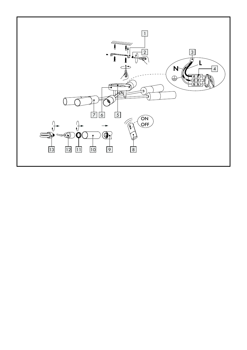 Livarno Energy-Saving Ceiling Lamp User Manual | Page 3 / 25