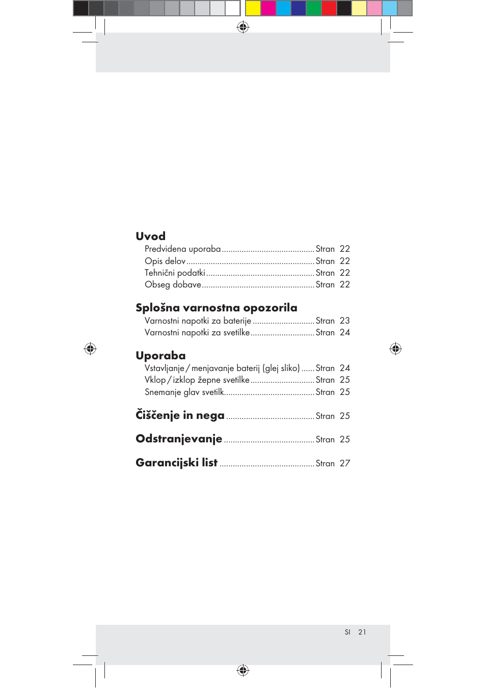 Livarno Z31240 User Manual | Page 21 / 46