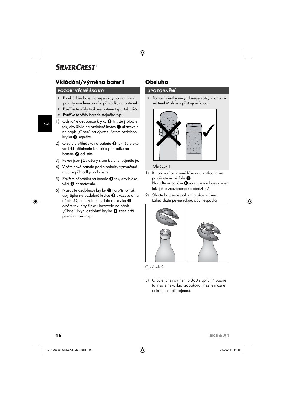 Silvercrest SKE 6 A1 User Manual | Page 19 / 34