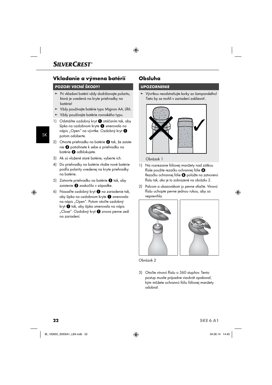 Silvercrest SKE 6 A1 User Manual | Page 25 / 34