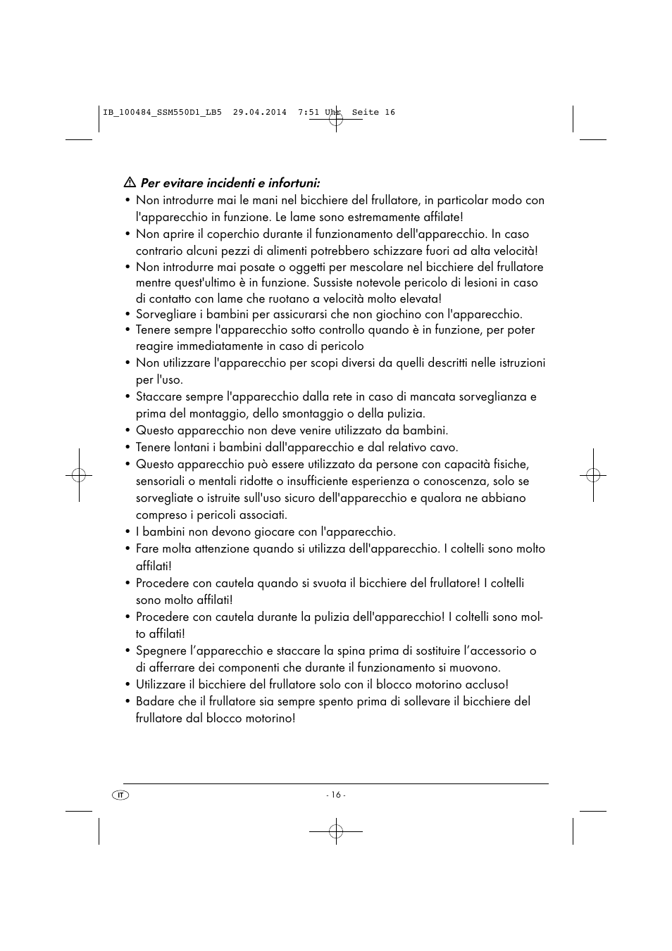 Silvercrest SSM 550 D1 User Manual | Page 19 / 63