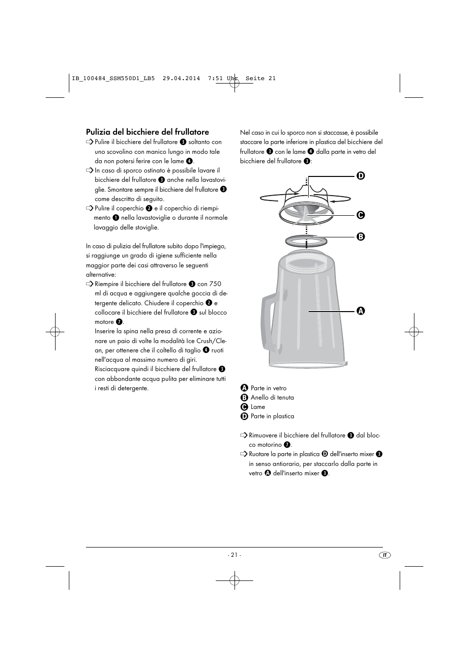 Silvercrest SSM 550 D1 User Manual | Page 24 / 63