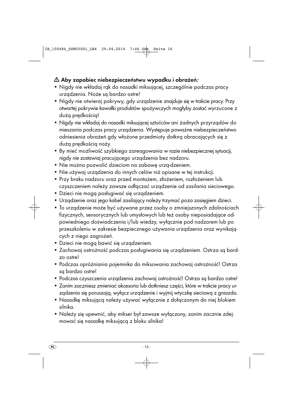 Silvercrest SSM 550 D1 User Manual | Page 19 / 87