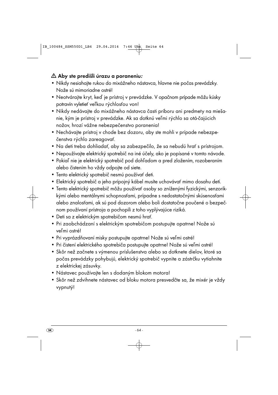 Silvercrest SSM 550 D1 User Manual | Page 67 / 87