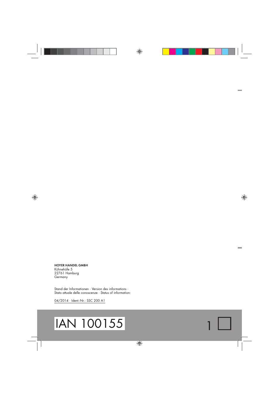 Silvercrest SSC 200 A1 User Manual | Page 58 / 58