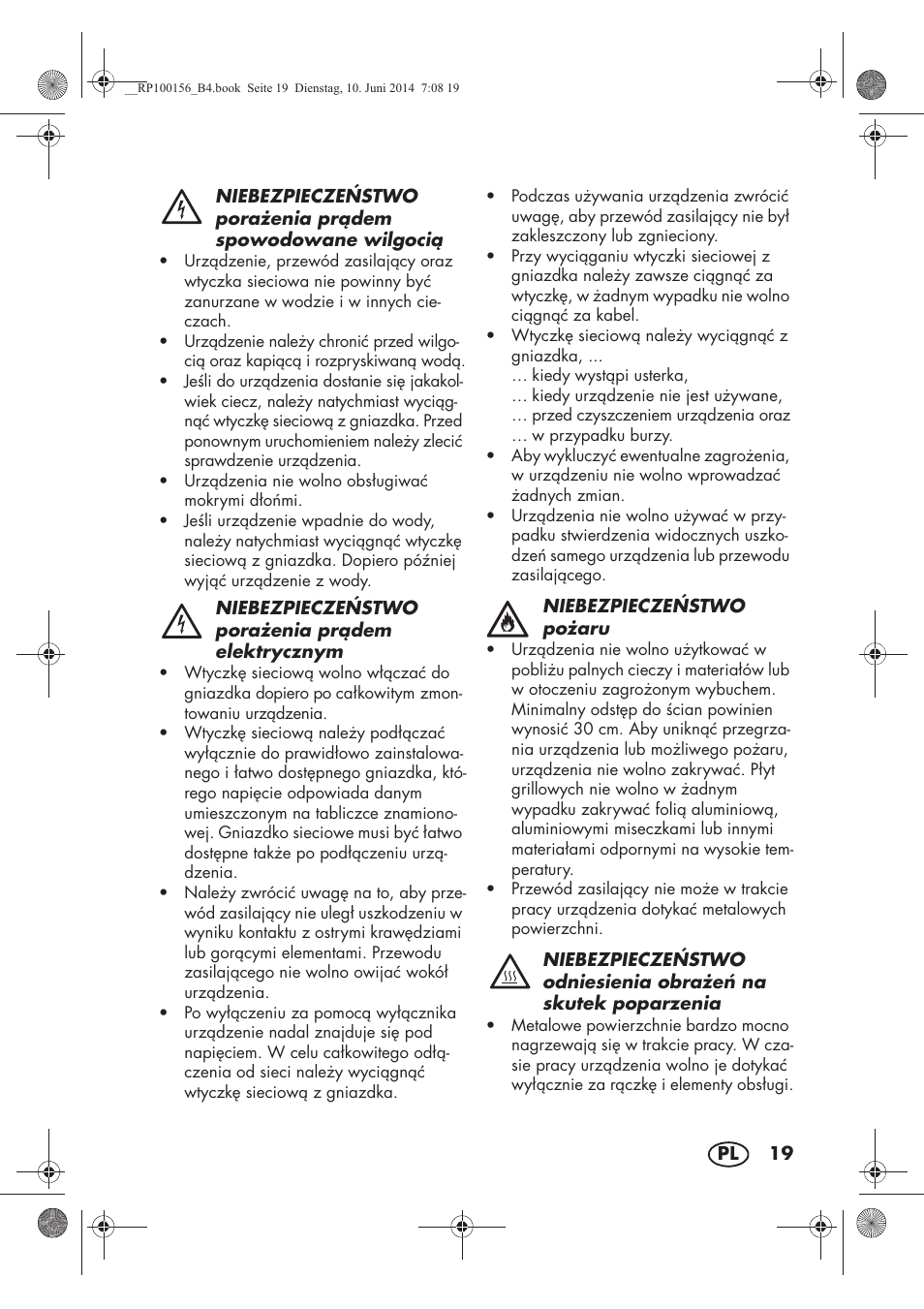 Silvercrest SKG 1700 A2 User Manual | Page 21 / 100