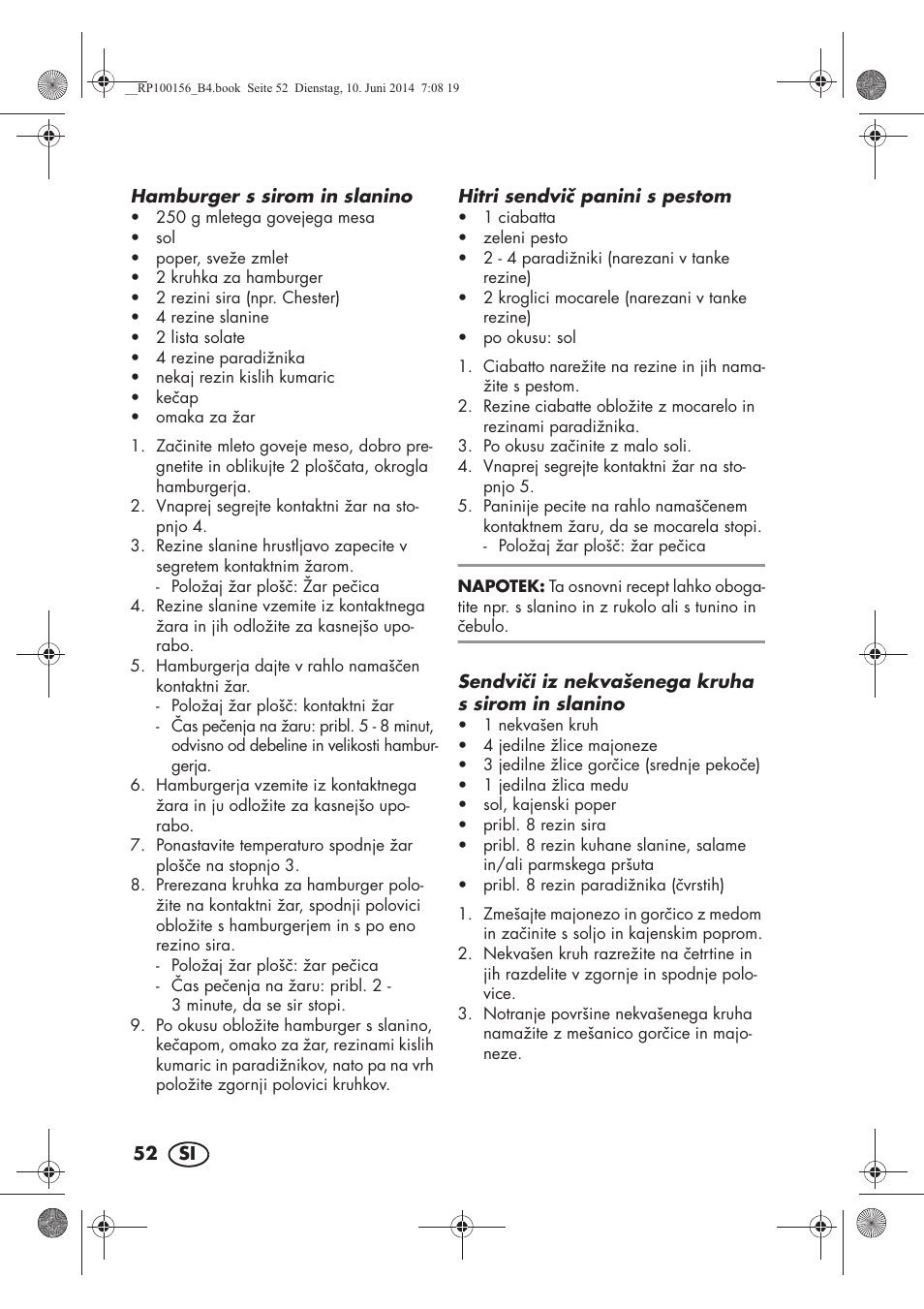 Silvercrest SKG 1700 A2 User Manual | Page 54 / 100