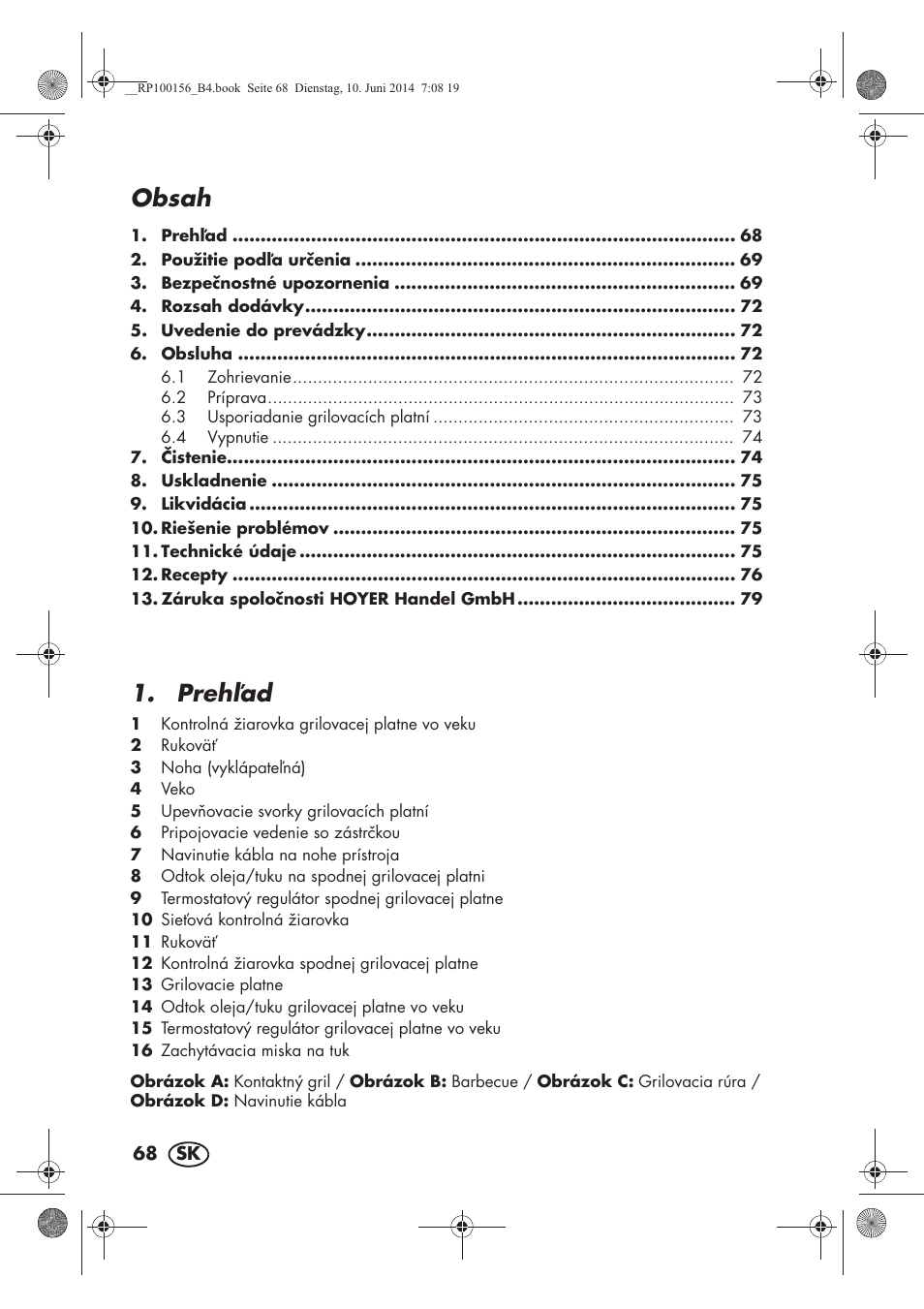 Silvercrest SKG 1700 A2 User Manual | Page 70 / 100