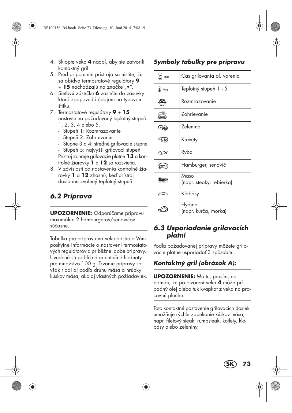 2 príprava, 3 usporiadanie grilovacích platní | Silvercrest SKG 1700 A2 User Manual | Page 75 / 100