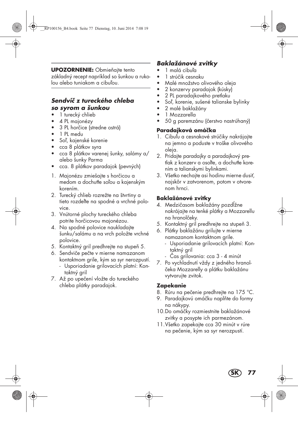 Silvercrest SKG 1700 A2 User Manual | Page 79 / 100