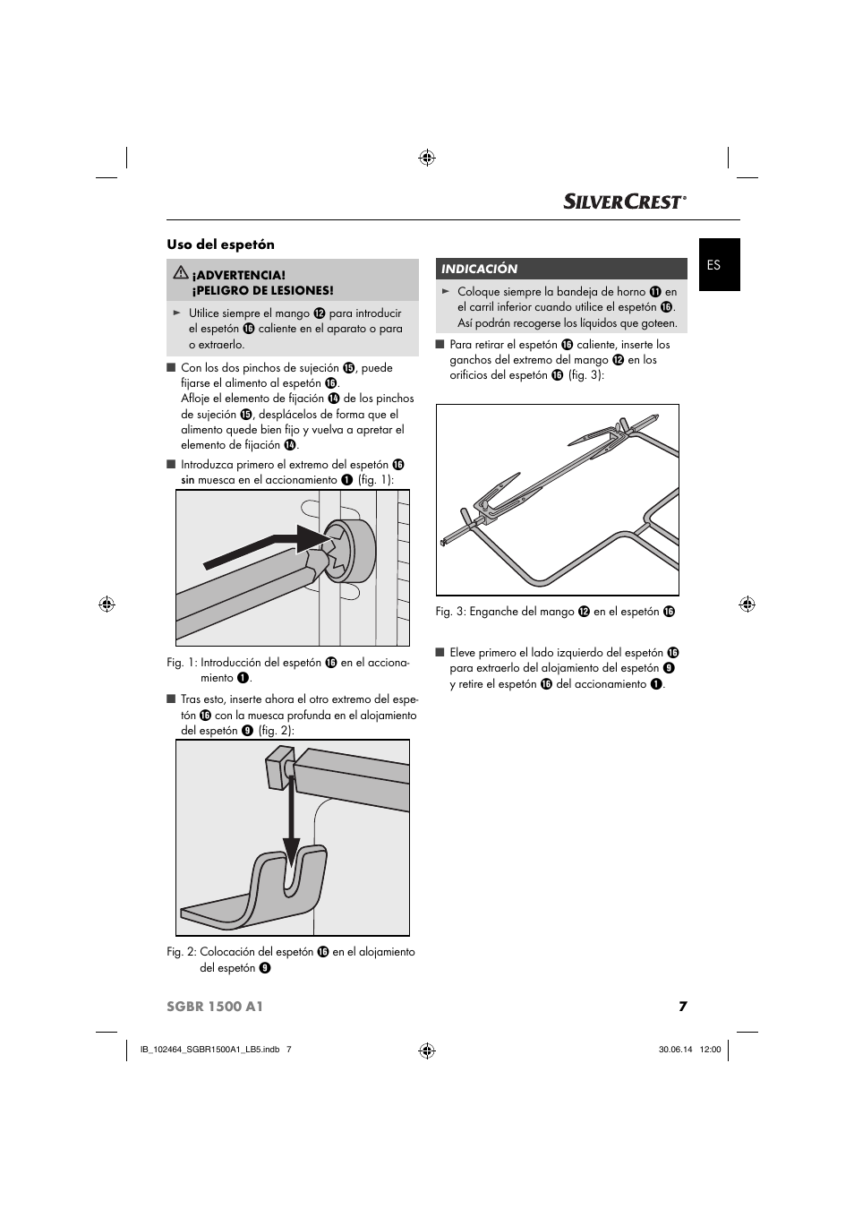 Silvercrest SGBR 1500 A1 User Manual | Page 10 / 60